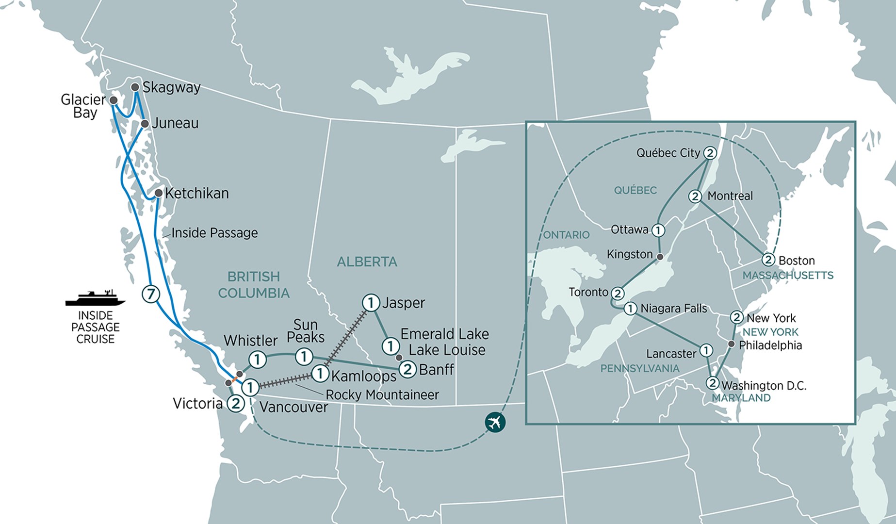 Tour Map