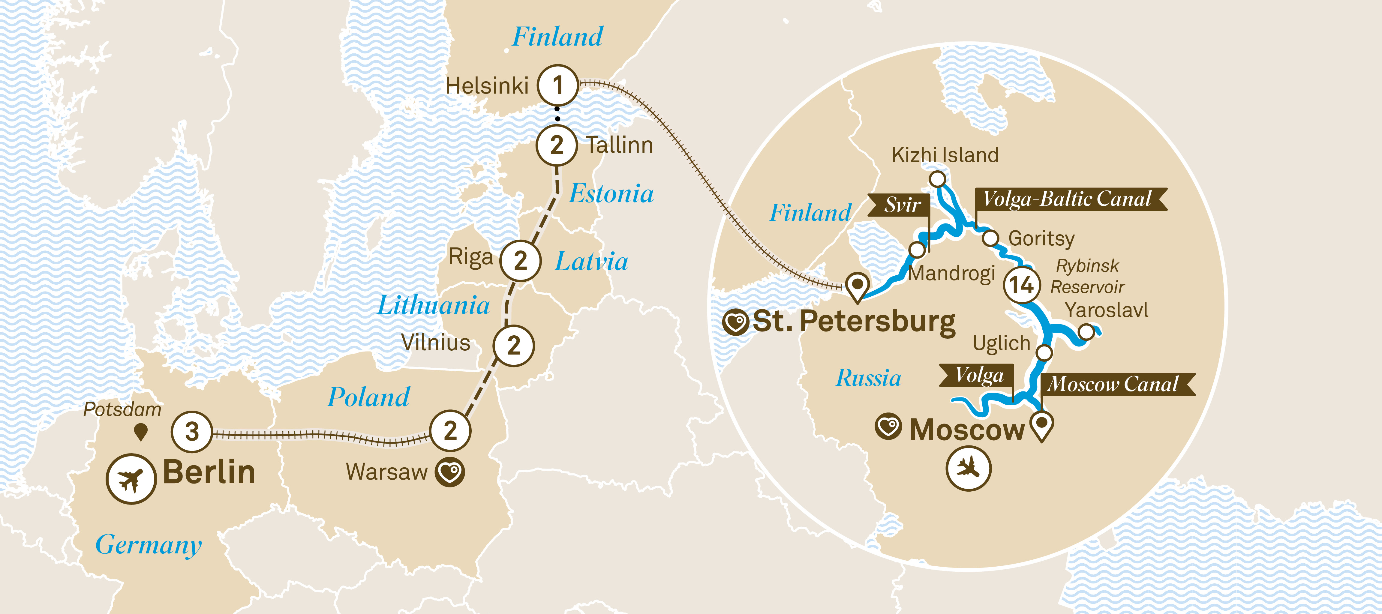 Mont Baltic в Европе. Russia Baltics. Что южнее Москва или Берлин.