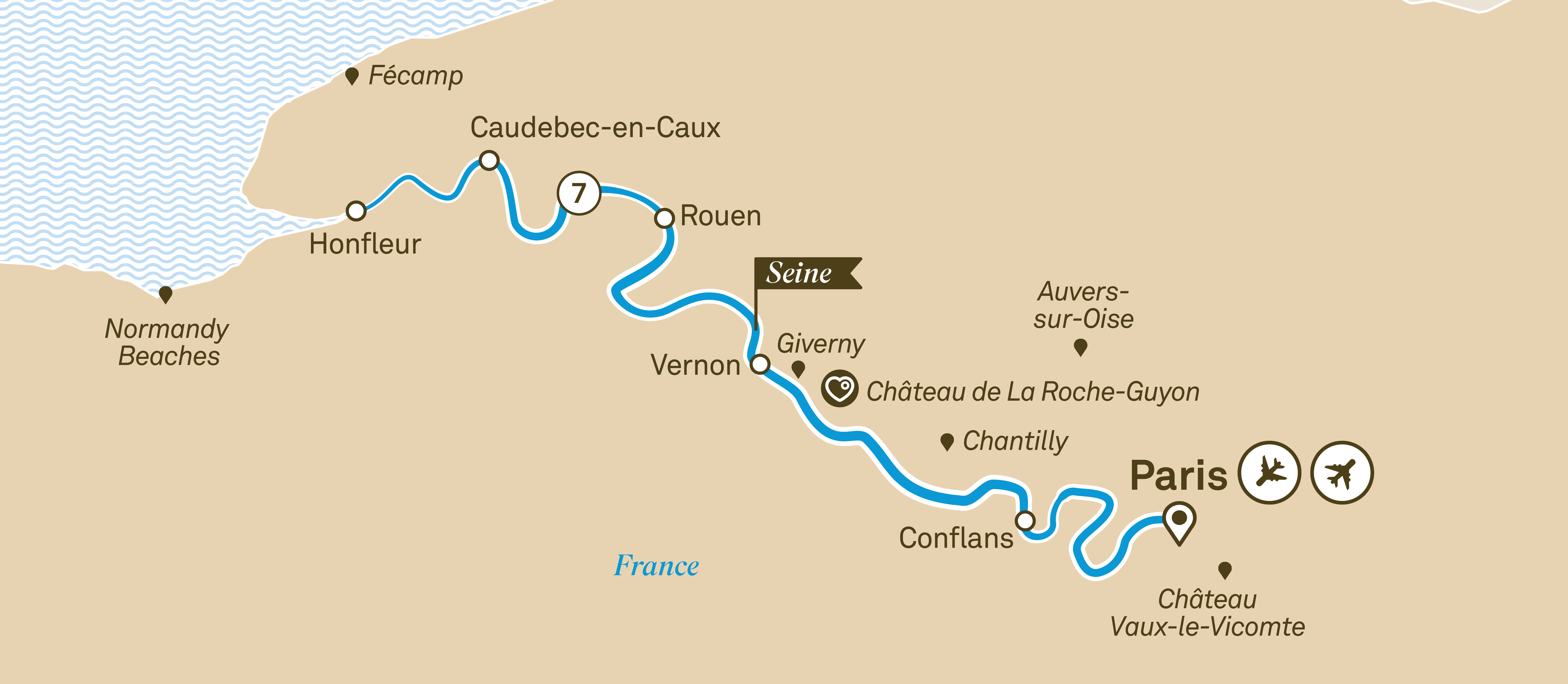 Mapa da excursÃ£o