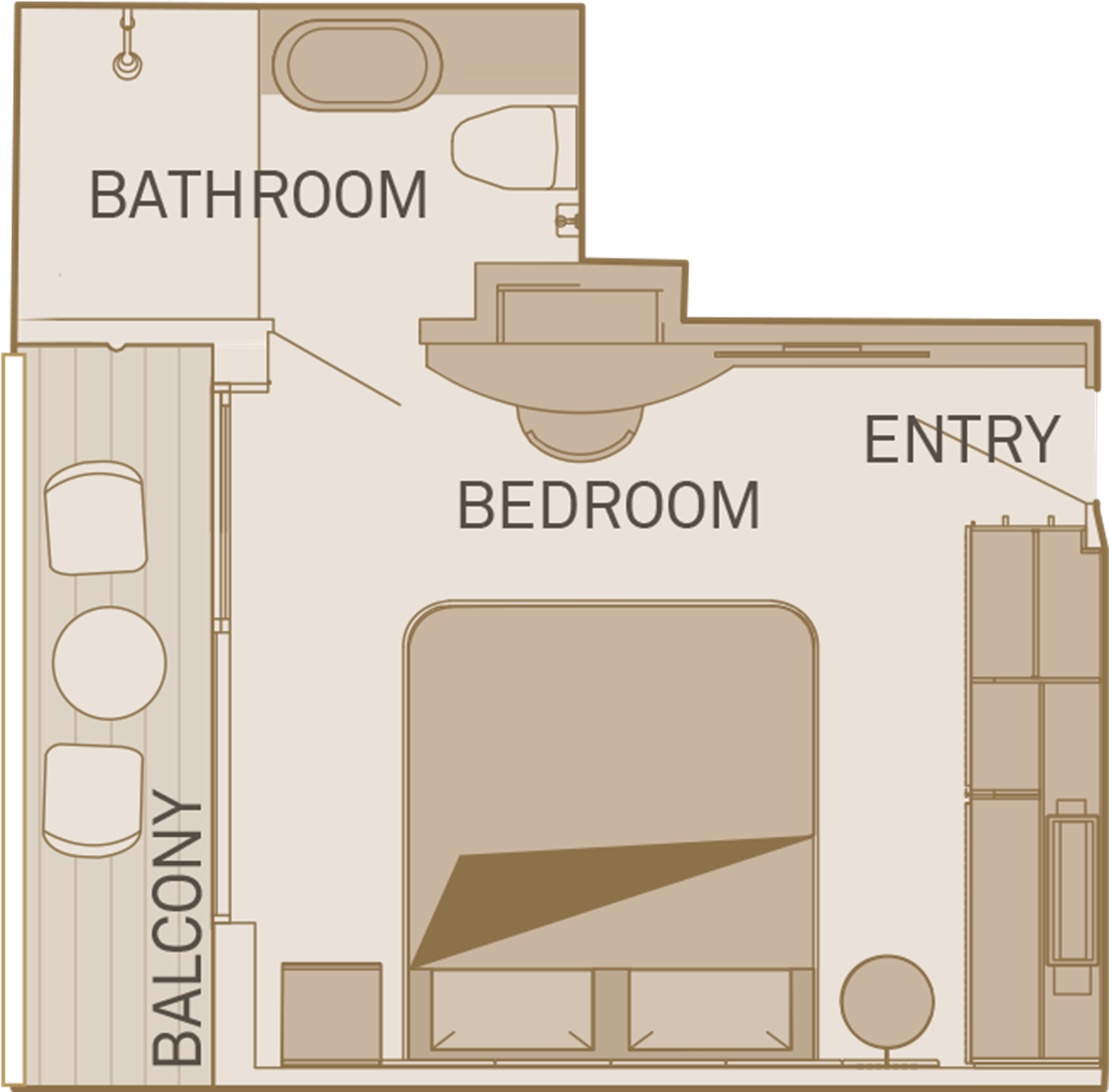 Balcony Suite (Diamond Deck - A)
